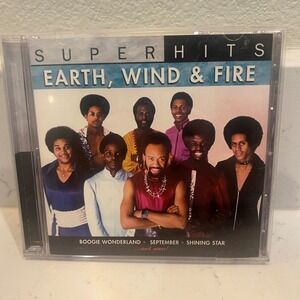 Earth Wind & Fire Super Hits CD September Boogie‎ Wonderland Shining Star
